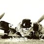 Destroyed German planes.