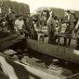 Watermelon Feast       Imperial Dam  - 1944<br />Evenson, Simek, Carlson, Zaslavsky, Aldrich, Behe, Ream, and Charles 